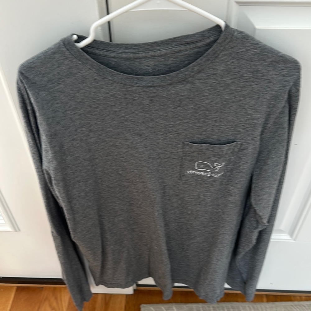 Vineyard Vines Gray Long Sleeve Shirt